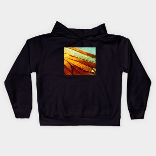 Tropical palm 3 Kids Hoodie